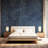 Navy Stone Texture Wall Mural-1599778860