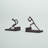Zeno 6'' H Metal Human Figure Bookends