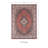 Emanuel Traditional Machine Woven Flatweave Red and Ivory Area Rug with Non Skid Backing-282581404