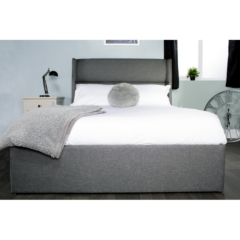 Adelaida Upholstered Ottoman Storage Bed, Double (4'6)