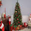 Tiffany Slim 10' Green Fir Artificial Christmas Tree with 800 Clear Lights with Stand-86924111