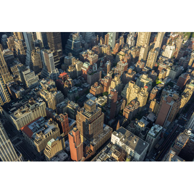 New York City View 1 Piece Wrapped Canvas Wall Art