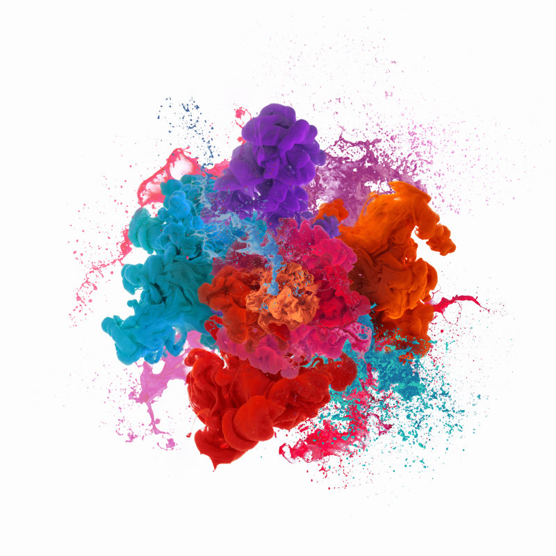 Colors Splash by Vizerskaya, 12" H x 12" W