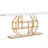 Extra Long Console Table, Modern Sofa Table Behind Couch with 4-Tier Storage, Faux Marble White Entryway Accent Table for Living Room, Hallway, Entrance