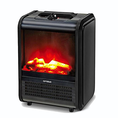 Electric  “Flame Effect” Mini Fireplace Heater