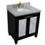 Ensemble de meuble-lavabo simple 31 "avec miroir Schreck-1845830483-1845830493