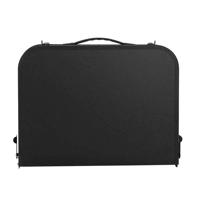 Table de camping pliante portative de 2 pi avec hauteur réglable et surface en panneau de fibres à densité moyenne durable pour une utilisation extérieure et intérieure