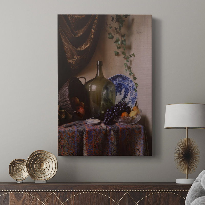 Moody Still Life II - galerie sur mesure Cavas, H 18 po x l 12 po