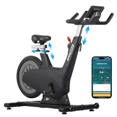 5-in-1 Self-Powered Exercise Bike – 350 lbs Capacity, 32-Level Magnetic Resistance, Silent Belt Drive & Real-Time Motion Data