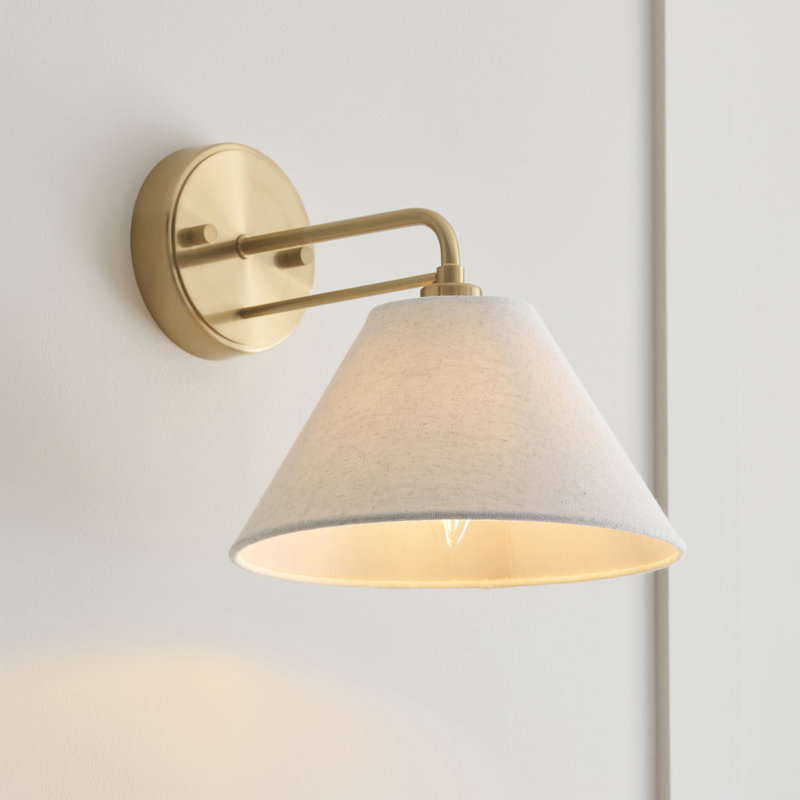 Steel Armed Sconce