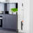 Slim Silicone Broom with  Telescoping Handle