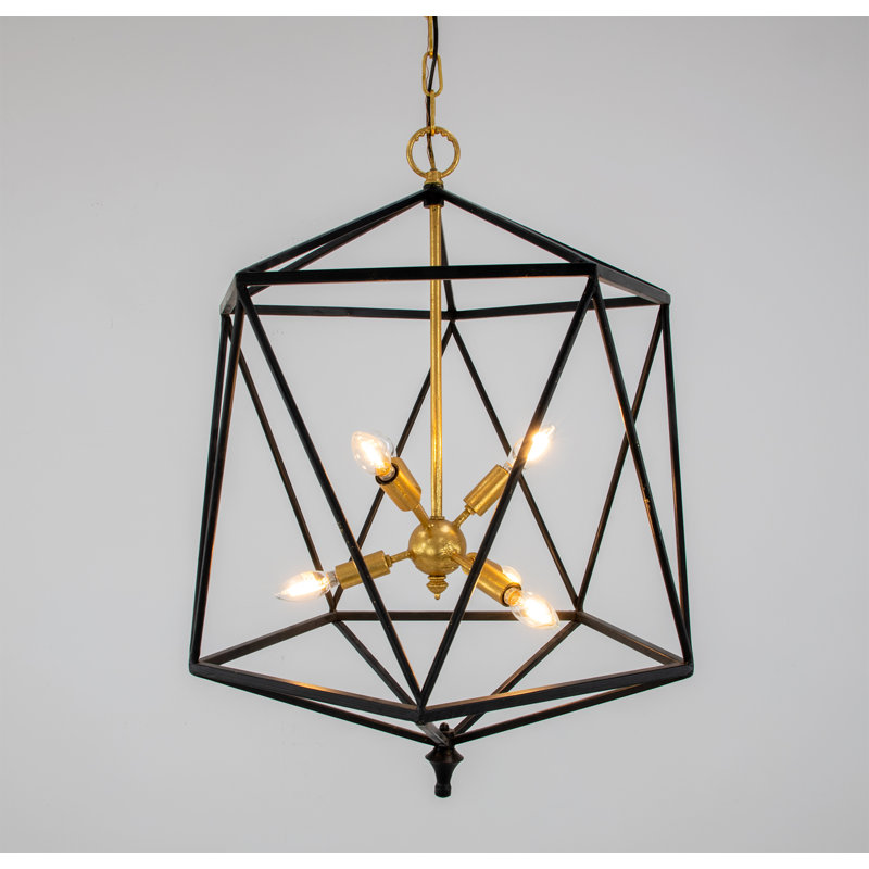Victor 6 - Light Chandelier, Black