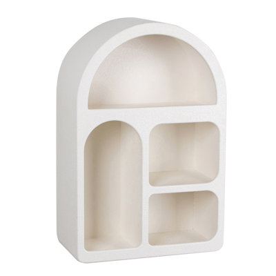 Muhyiddin 15.75cm W Medium Density Fiberboard (MDF) Storage Rack