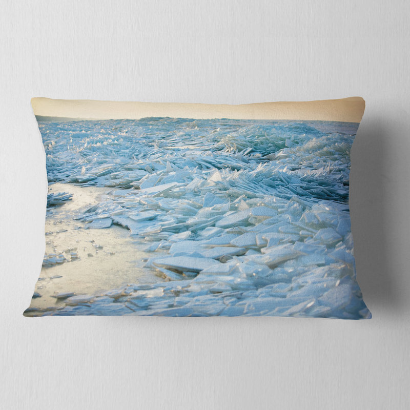 Coussin Baltic Sea Winter Landscape - Landscape