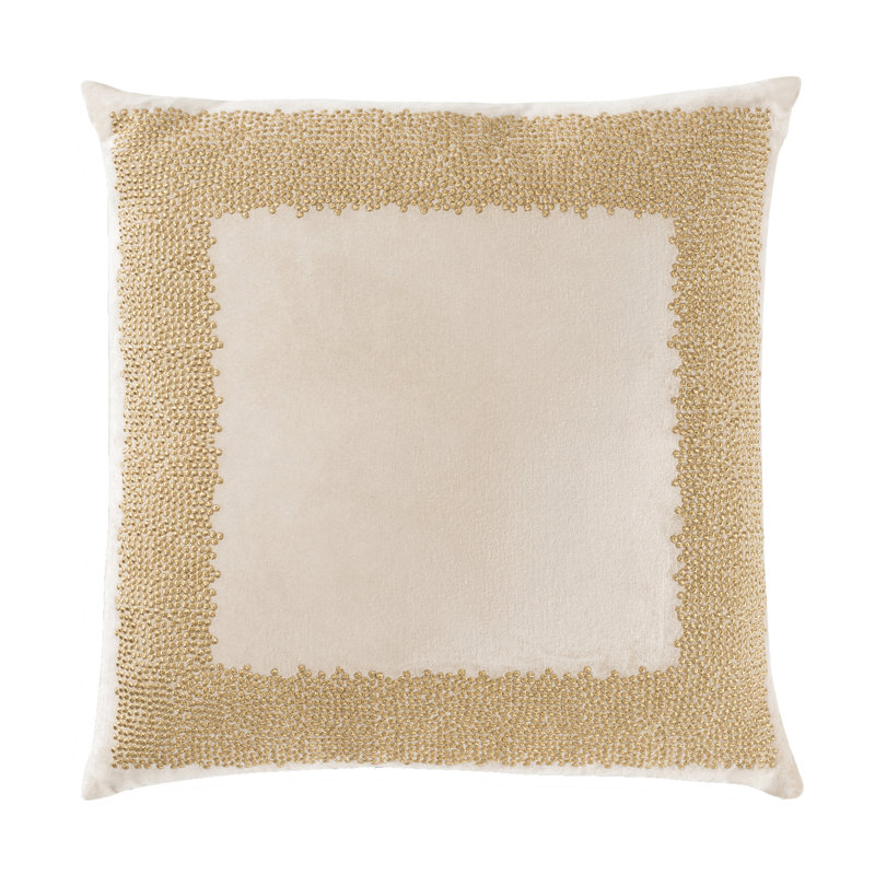 Housse et insert de coussin en velours Jade