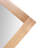 Hera 24 in. Rectangular Wide Framed Oak Wood Mirror-52010683