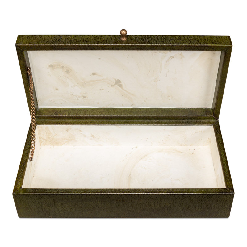 Gatsburg Handmade Decorative Box, Green