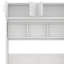 Lit escamotable mural avec bureau, armoire supérieure et tablettes de rangement, lit pliable peu encombrant-473577631-473577628