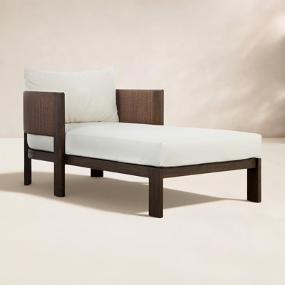 Delune 34" Patio Chaise Lounge