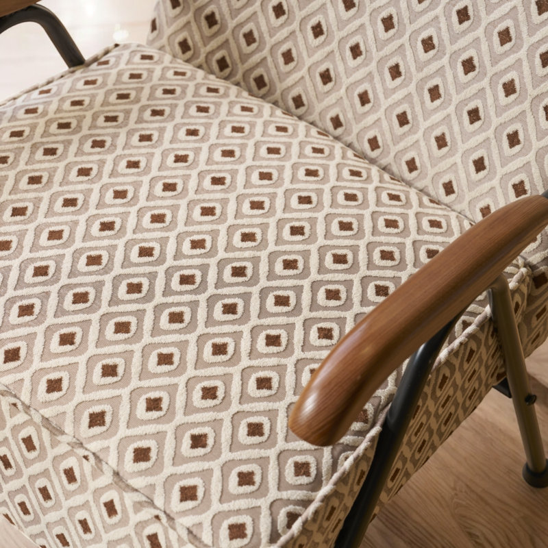 Chaise d'appoint rembourrée 100% polyester