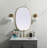 Sabine Metal Curved Oval Wall Mirror-1451160153-1451160151