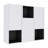 Steinmann Bathroom Side Cabinet,3-Soft Close Doors, Float Mounting Design