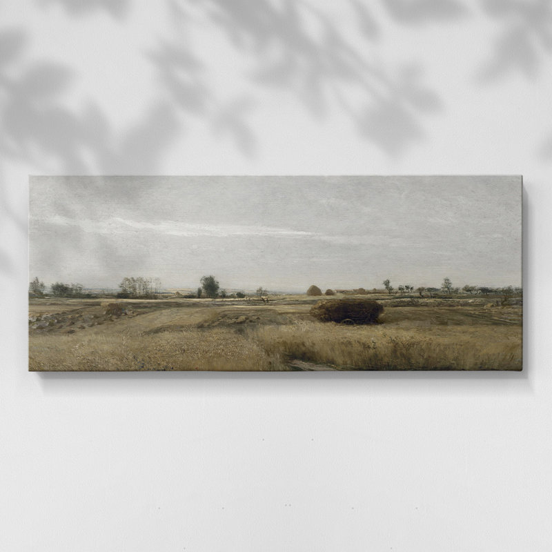 Paysage, série DCC-XXXIX, toile tendue avec châssis, prête à être accrochée, H 20 po x l 50 po