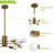 8-Light Modern Sputnik Sphere Chandelier