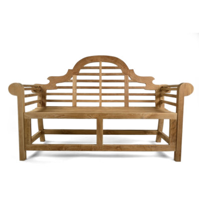 Emilee Solid Wood Teak Outdoor Bench
