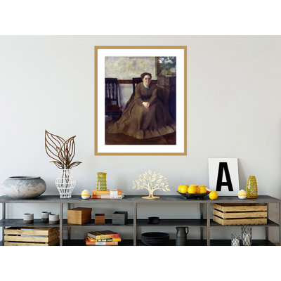 «Victoria Dubourg» par Edgar Degas, impression giclée encadrée