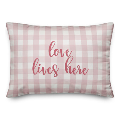  Coussin Love Lives Here