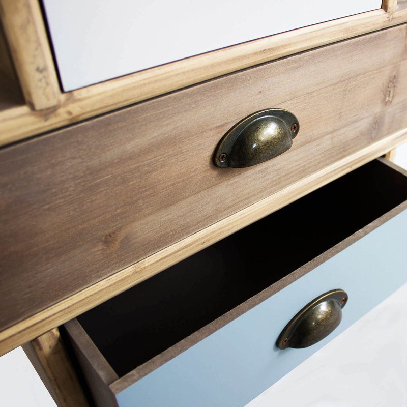 Dishon 50cm W Bedside Table