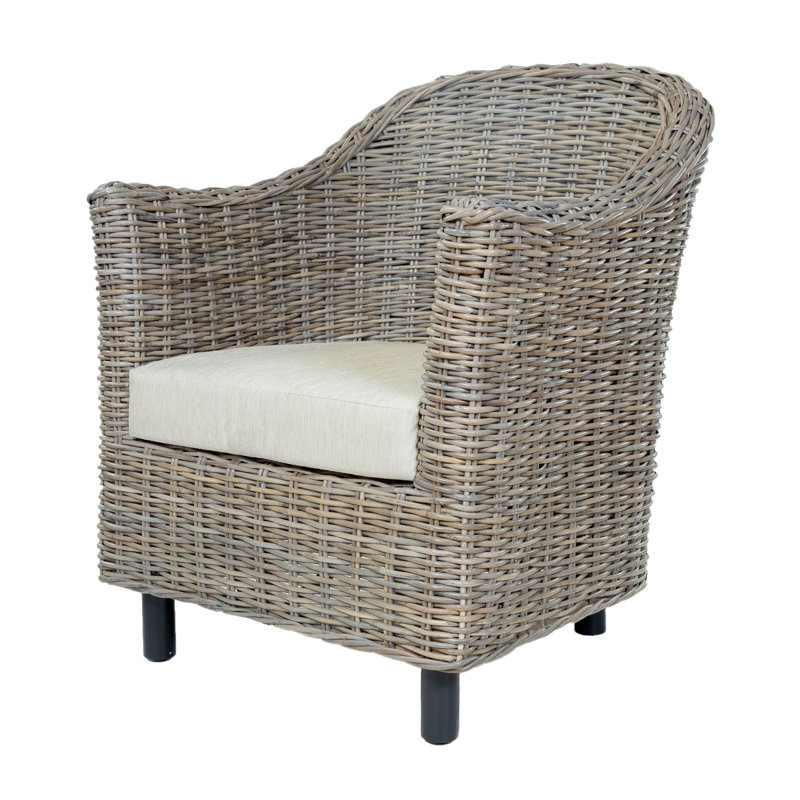 29.5" W Armchair, Gray