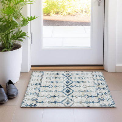 Tapis ivoire de qualité supérieure lavable à la machine Fayina
