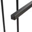 Structure de lit plateforme simple en métal avec lumières DEL, aucun sommier nécessaire