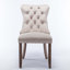 Chaise d'appoint en velours capitonnée Hemen-479108054-479108055