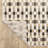 Harlow Geometric Blocks Black/ Gold Area Rug-1302020501