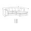 Moana 3 Seater Corduroy Corner Sectional-1041094830-1041094708