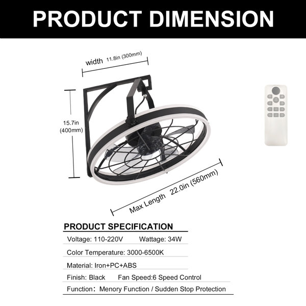 Dimensions du produit