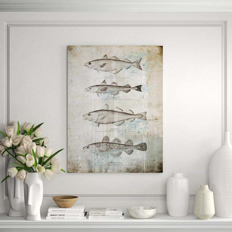 Fin II Print by Chelsea Art Studio, 40" H x 30" W, Outdoor