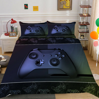 Emlin Abstract Duvet Cover with Pillowcases Included