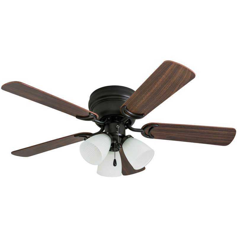 Yorke 42" Ceiling Fan with LED Light, Bronze