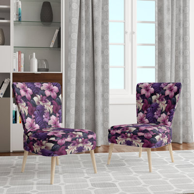 Chaise d'appoint rembourrée A