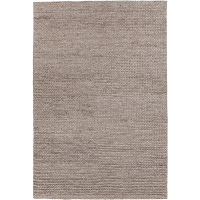Chloe Wool Area Rug in Brown