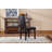 Solid Wood Leatherette Padded Parson Chair, Set Of 2-1838986347