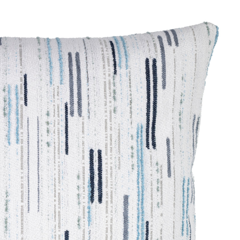 Connection Square Indoor/Outdoor Throw Pillow, 20"H X 20"W