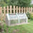 Dazzle Hives Outsunny Portable Greenhouse, Garden Green House with 2 PE ...