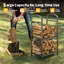 40cm W Stainless Steel Fireplace Grate-523668082