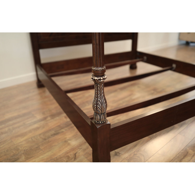 Solid Wood Four Poster Bed, King
