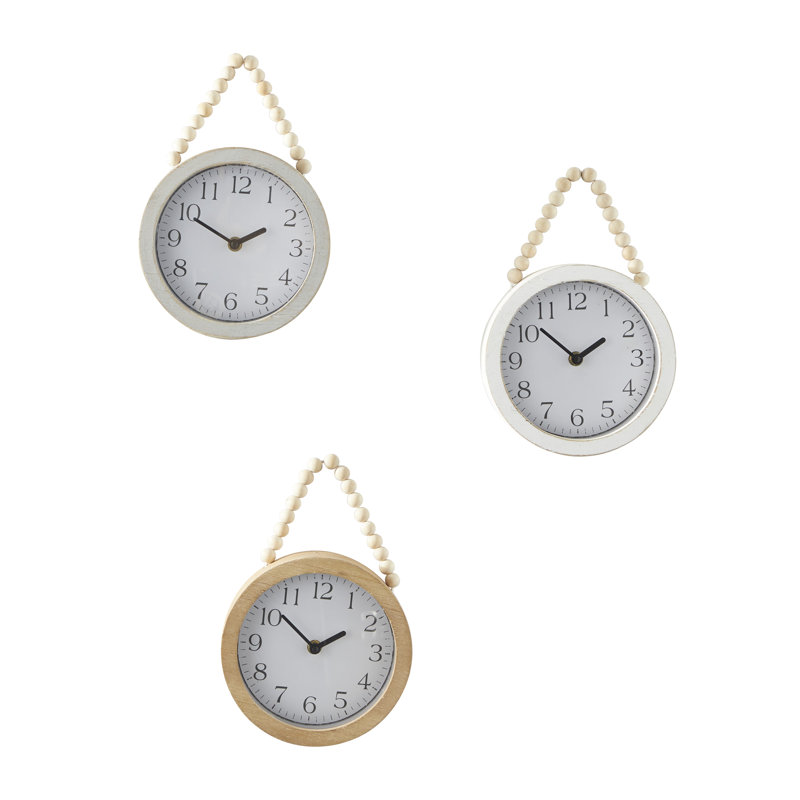 Abdur Wood Wall Clock